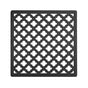 Infinity Drain - 5'' x 5'' Moor Pattern Decorative Plate for M 5, MD 5, MDB 5 in Matte Black - Matte Black