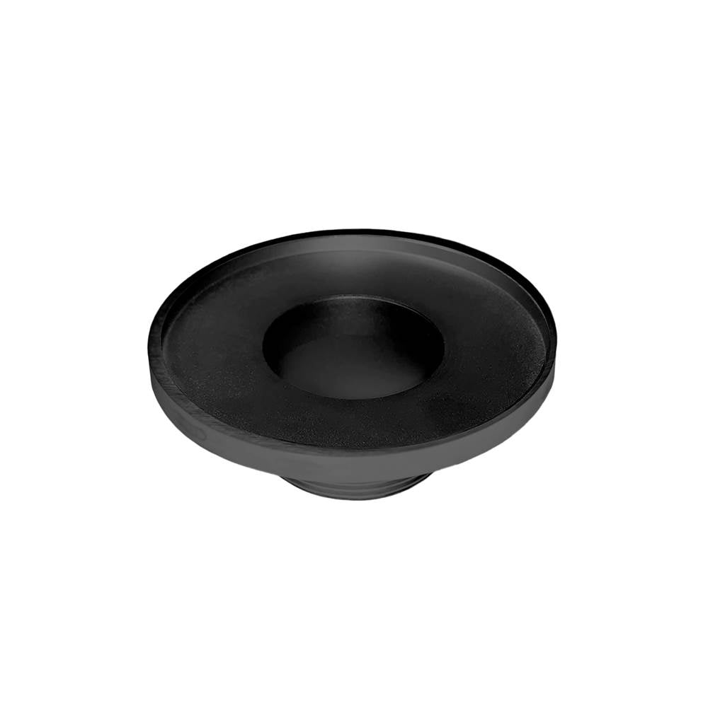 Infinity Drain - 5'' x 5'' Stainless Steel 2- Throat only in Matte Black - Matte Black