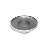 Infinity Drain - 5'' x 5'' Stainless Steel 2- Throat only in Polished Stainless - Polished Stainless