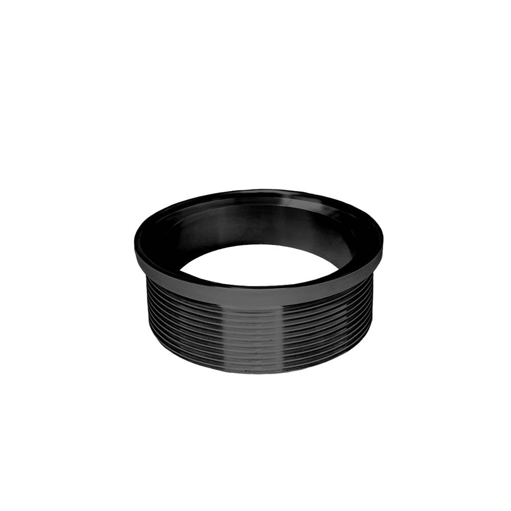 Infinity Drain - 5'' x 5'' Stainless Steel 4- Throat only in Matte Black - Matte Black