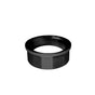 Infinity Drain - 5'' x 5'' Stainless Steel 4- Throat only in Matte Black - Matte Black