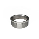 Infinity Drain - 5'' x 5'' Stainless Steel 4- Throat only in Satin Stainless - Satin Stainless