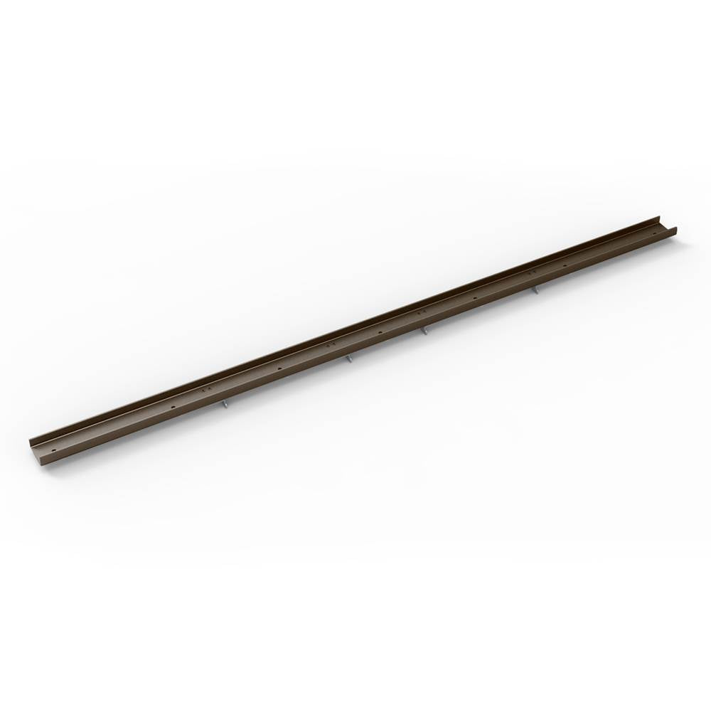 Infinity Drain - 48'' Open Ended Tile Insert Frame only for RA 6548 in Oil Rubbed Bronze - Oil Rubbed Bronze
