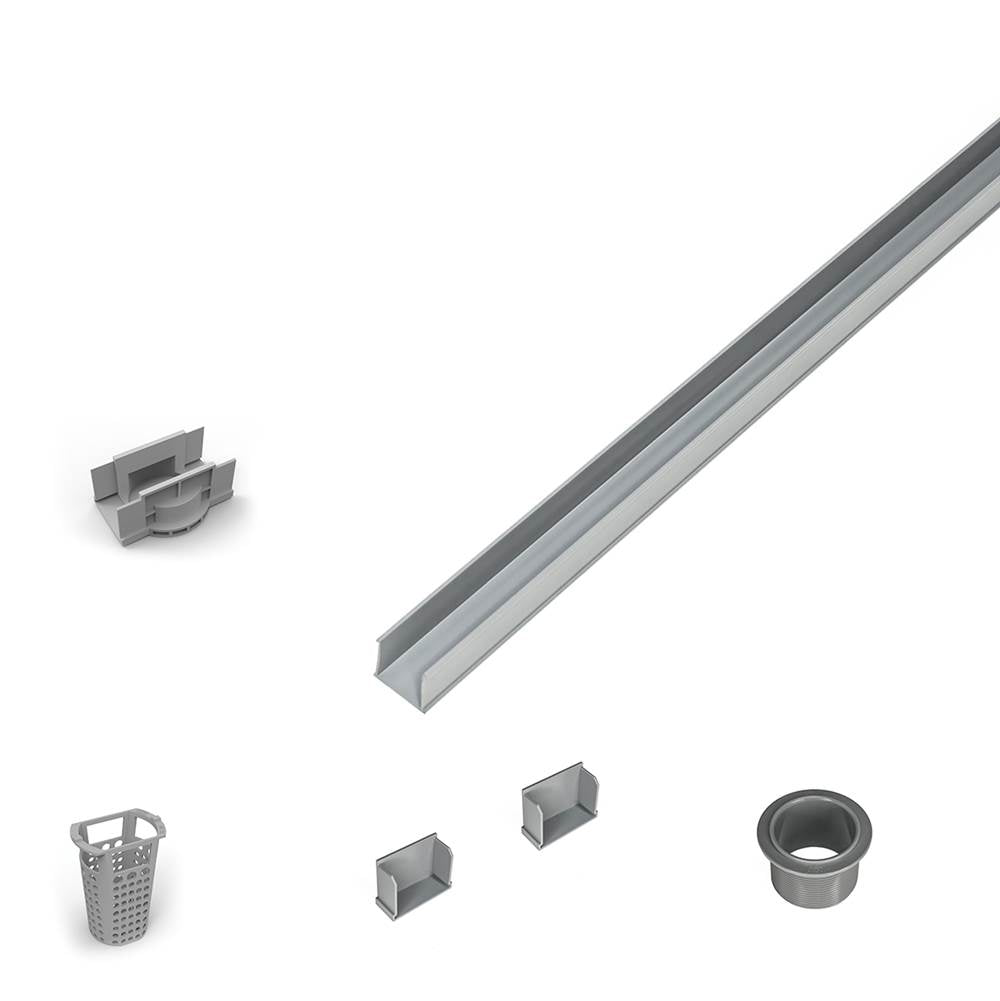 Infinity Drain - 72'' PVC Component Only Kit for S-AG 38 and S-DG 38 series.