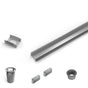 Infinity Drain - 72'' PVC Component Only Kit for S-LAG 65, S-LT 65, and S-LTIF 65 series.