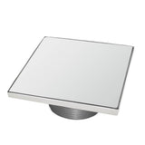 Infinity Drain - 4x4 - 2'' Roughs Throat & Mud Guard in Polished Stainless - Polished Stainless