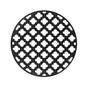 Infinity Drain - 5'' Round Moor Pattern Decorative Plate for RM 5, RMD 5, RMDB 5 in Matte Black - Matte Black