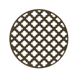 Infinity Drain - 5'' Round Moor Pattern Decorative Plate for RM 5, RMD 5, RMDB 5 in Oil Rubbed Bronze - Oil Rubbed Bronze