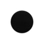 Infinity Drain - 5'' Round Strainer with Wedge Wire Pattern Decorative Plate and 2'' Throat in Matte Black for RWD 5 - Matte Black