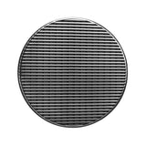Infinity Drain - 5'' Round Wedge Wire Pattern Decorative Plate for RW 5, RWD 5, RWDB 5 in Polished Stainless - Polished Stainless