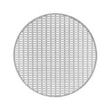 Infinity Drain - 5'' Round Wedge Wire Pattern Decorative Plate for RW 5, RWD 5, RWDB 5 in Satin Stainless - Satin Stainless