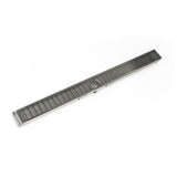 Infinity Drain - 36'' S-Stainless Steel Series Complete Kit with 2 1/2'' Wedge Wire Grate in Satin Stainless - Satin Stainless