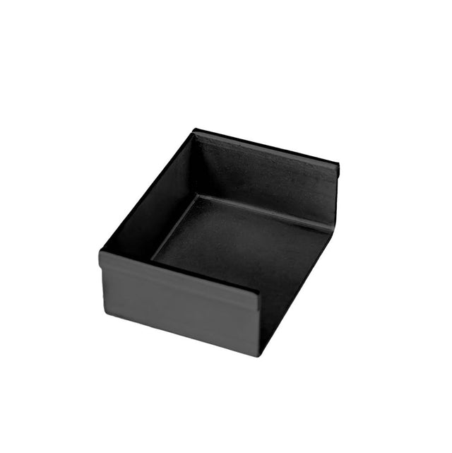 Infinity Drain - 2'' Stainless Steel End Section for SC Channel in Matte Black - Matte Black