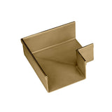 Infinity Drain - Stainless Steel Angle Joiner for 90 Degrees Installation for TC/HC Channel in Satin Bronze - Satin Bronze