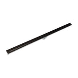 Infinity Drain - 72'' S-PVC Series Low Profile Complete Kit with 1 1/2'' Wedge Wire Grate in Oil Rubbed Bronze - Oil Rubbed Bronze