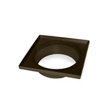 Infinity Drain - 5'' x 5'' Stainless Steel 4- Throat only in Oil Rubbed Bronze - Oil Rubbed Bronze
