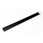 Infinity Drain - 48'' Stainless Steel Open Ended Channel for S-TIFAS 65/99 Series in Matte Black - Matte Black