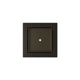 Infinity Drain - 5- x 5- Flanged Tile Drain Strainer for 3/4'' tile with 2- Throat in Oil Rubbed Bronze - Oil Rubbed Bronze