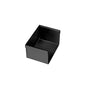 Infinity Drain - 2'' Stainless Steel End Section for TC Channel in Matte Black - Matte Black