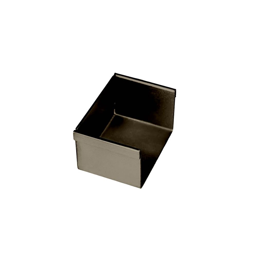 Infinity Drain - 2'' Stainless Steel End Section for TC Channel in Oil Rubbed Bronze - Oil Rubbed Bronze