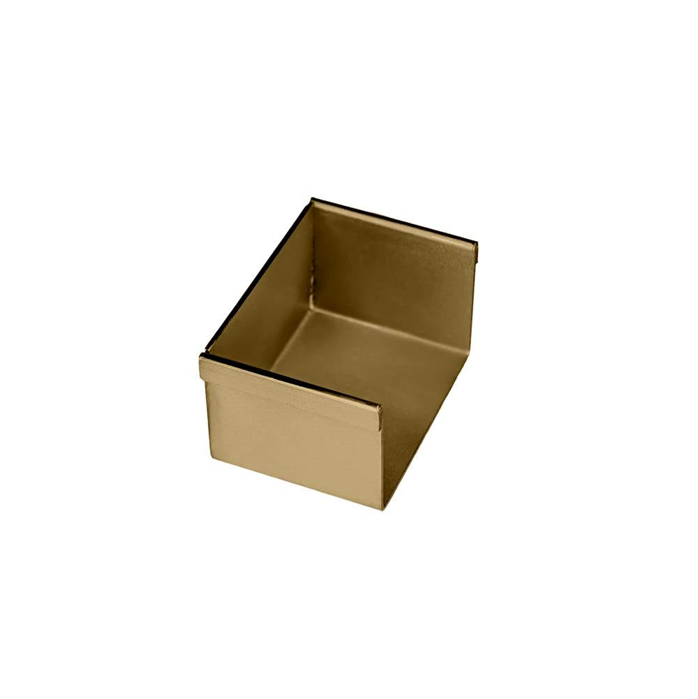 Infinity Drain - 2'' Stainless Steel End Section for TC Channel in Satin Bronze - Satin Bronze