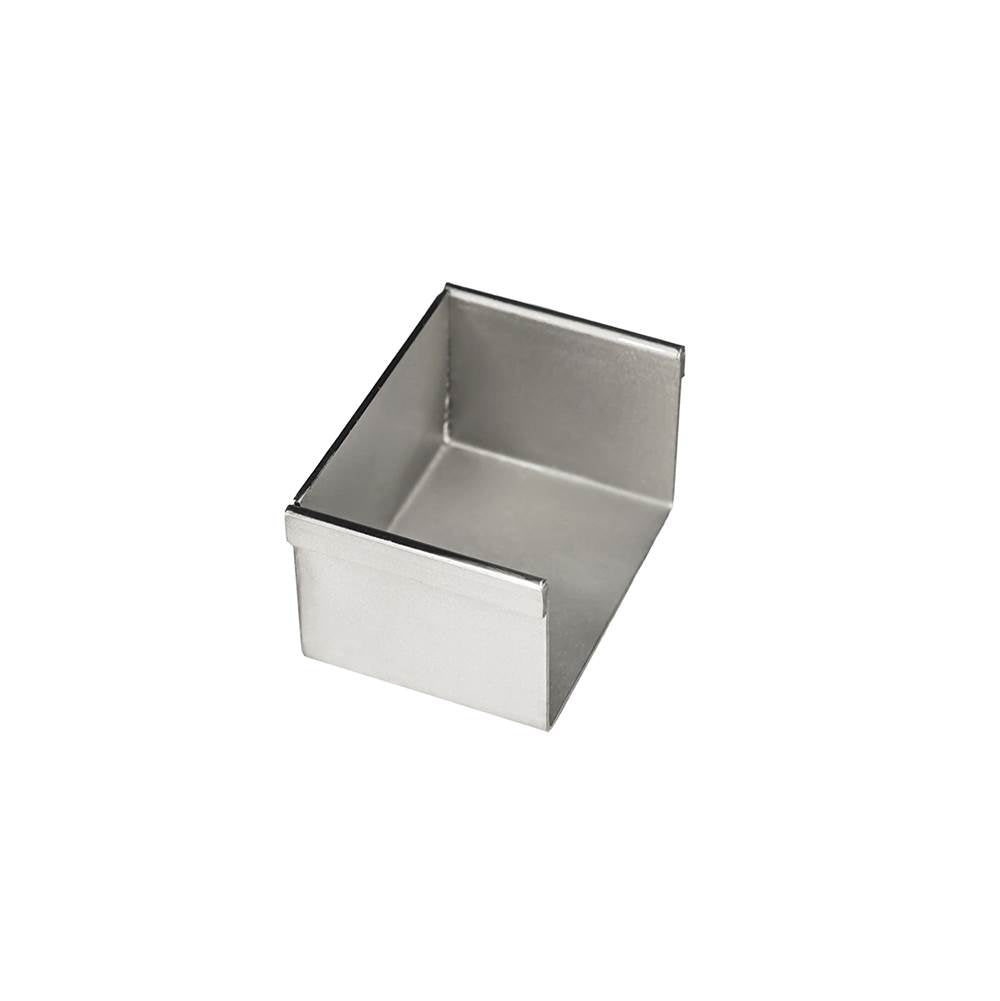 Infinity Drain - 2'' Stainless Steel End Section for TC Channel in Satin Stainless - Satin Stainless