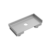 Infinity Drain - Clean-out Box for Slot Drain in Satin Stainless - Satin Stainless
