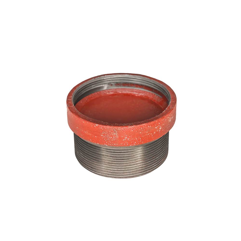 Infinity Drain - 4 inch Cast Iron Threaded Nipple Extension for FX 100/TD 15