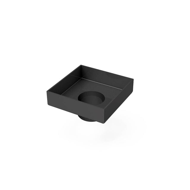 Infinity Drain - 5'' x 5'' Stainless Steel 2- Throat only for TD 5 Series in Matte Black - Matte Black