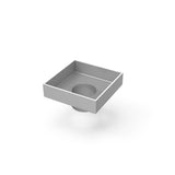 Infinity Drain - 5'' x 5'' Stainless Steel 2- Throat only for TD 5 Series in Polished Stainless - Polished Stainless