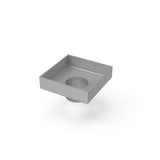 Infinity Drain - 5'' x 5'' Stainless Steel 2- Throat only for TD 5 Series in Satin Stainless - Satin Stainless
