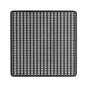 Infinity Drain - 5'' x 5'' Wedge Wire Pattern Decorative Plate for W 5, WD 5, WDB 5 in Matte Black - Matte Black