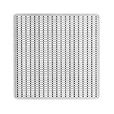 Infinity Drain - 5'' x 5'' Wedge Wire Pattern Decorative Plate for W 5, WD 5, WDB 5 in Satin Stainless - Satin Stainless