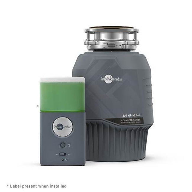 InSinkErator Pro - Evolution Septic Guard Garbage Disposal, 3/4 HP