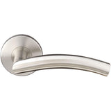 INOX - RA 104 Brussels, TL4 Half Passage, 2-3/4''  BS,32D, LH - Satin Stainless Steel
