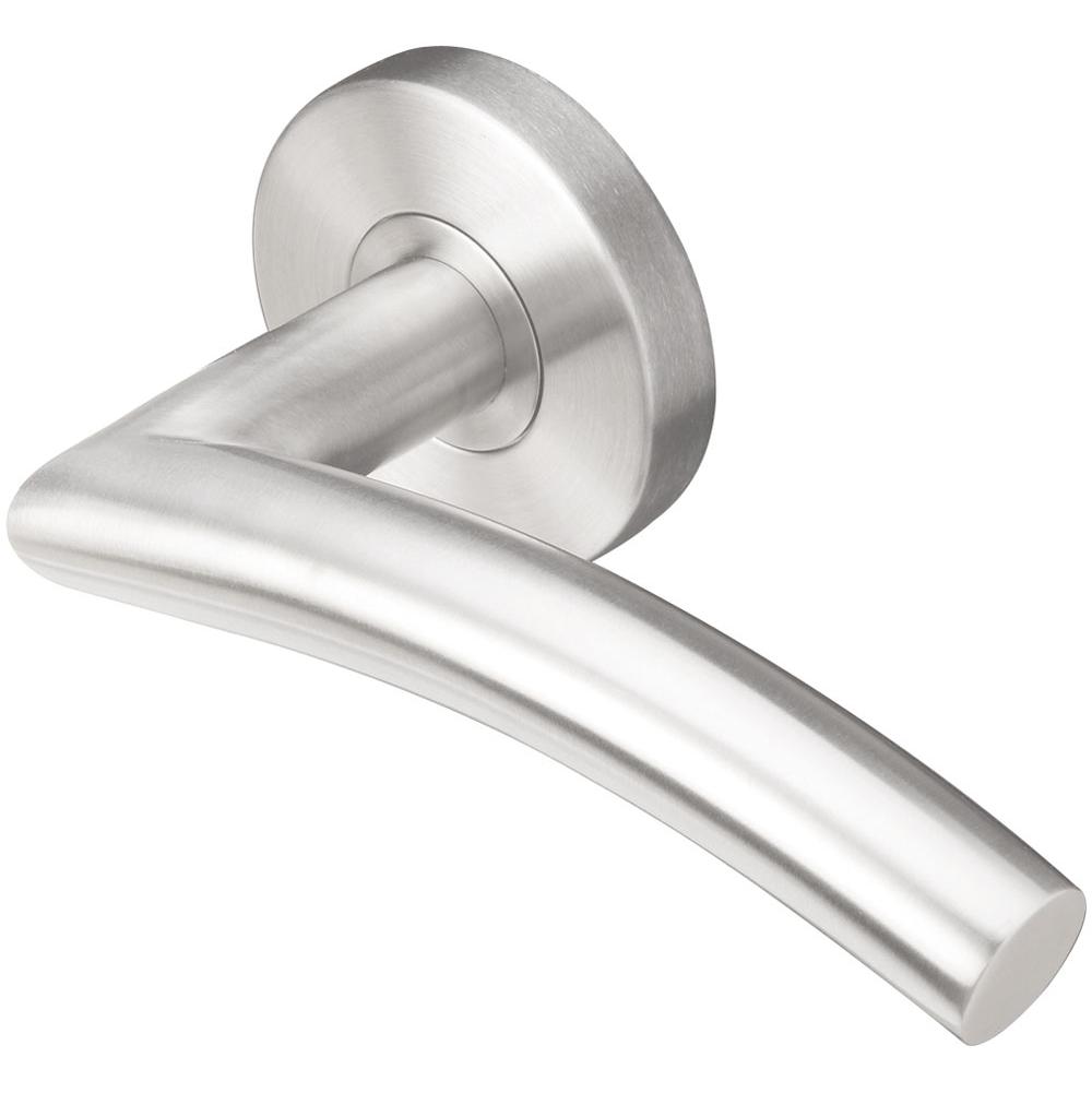 INOX - RA 104 Brussels, TL4 Half Passage, 2-3/8''  BS,32D, LH - Satin Stainless Steel
