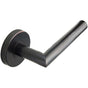 INOX - RA 105 Frankfurt, TL4 Passage Set, 2-3/4''  BS, 10B - Oil Rubbed Bronze