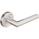 INOX - RA 105 Frankfurt, TL4 Passage Set, 2-3/4''  BS, 32D - Satin Stainless Steel