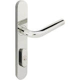 INOX - BP Multipoint 101 Cologne US Entry Lever High US32 LH - Polished Stainless Steel