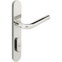 INOX - BP Multipoint 101 Cologne US Entry Lever High US32 LH - Polished Stainless Steel