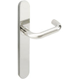 INOX - BP Multipoint 102 Munich Hf Psge/Hf Dmy Lvr Hi US32 RH - Polished Stainless Steel