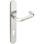 INOX - BP Multipoint 102 Munich Euro Entry Lever High US32 RH - Polished Stainless Steel