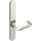 INOX - BP Multipoint 102 Munich Hf Psge/Hf Dmy Lvr Lo US32 LH - Polished Stainless Steel