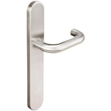 INOX - BP Multipoint 102 Munich Euro Patio Lever High US32D LH - Satin Stainless Steel