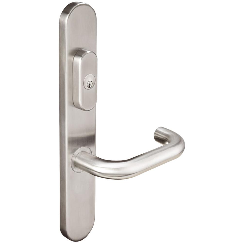 INOX - BP Multipoint 102 Munich US Entry Lever Low US32D RH - Satin Stainless Steel