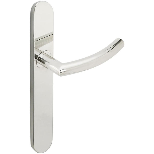 INOX - BP Multipoint 103 Oslo Euro Patio Lever High US32 RH - Polished Stainless Steel