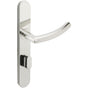 INOX - BP Multipoint 103 Oslo US Entry Lever High US32 RH - Polished Stainless Steel