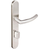 INOX - BP Multipoint 103 Oslo US Entry Lever High US32D LH - Satin Stainless Steel