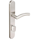 INOX - BP Multipoint 104 Brussels US Entry Lever High US32D RH - Satin Stainless Steel