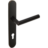 INOX - BP Multipoint 105 Frankfurt Euro Entry Lever High US10B RH - Oil Rubbed Bronze